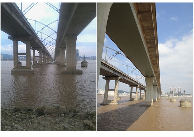 河南飞云江大桥梁底保护修饰